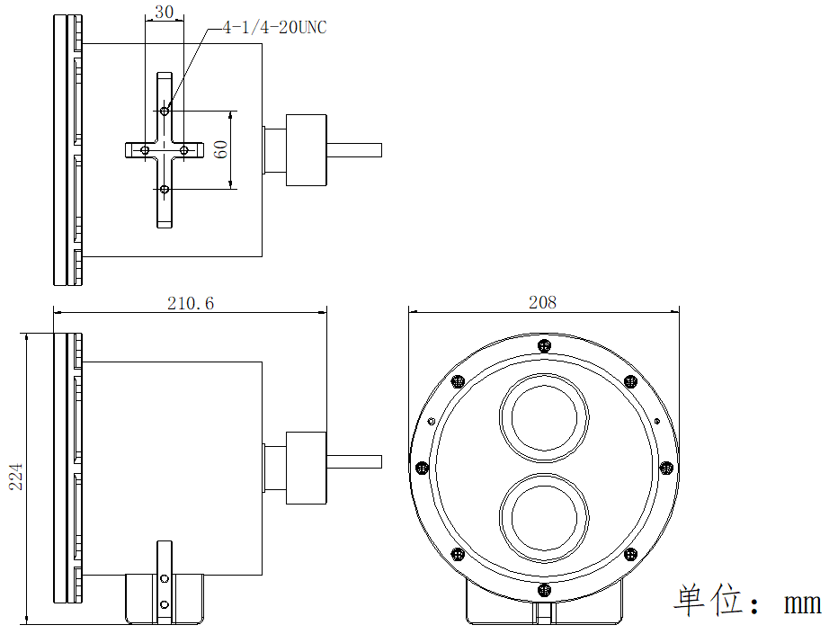 DS-2XC6244F-L產(chǎn)品尺寸